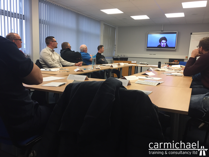 Transport Managers Training Customers in Hull